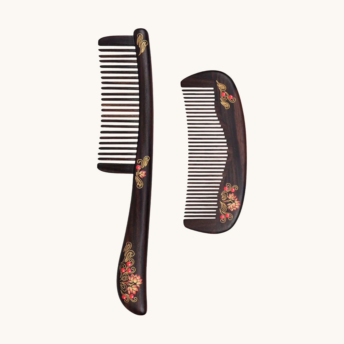 Scatola regalo per matrimonio con pettine per capelli