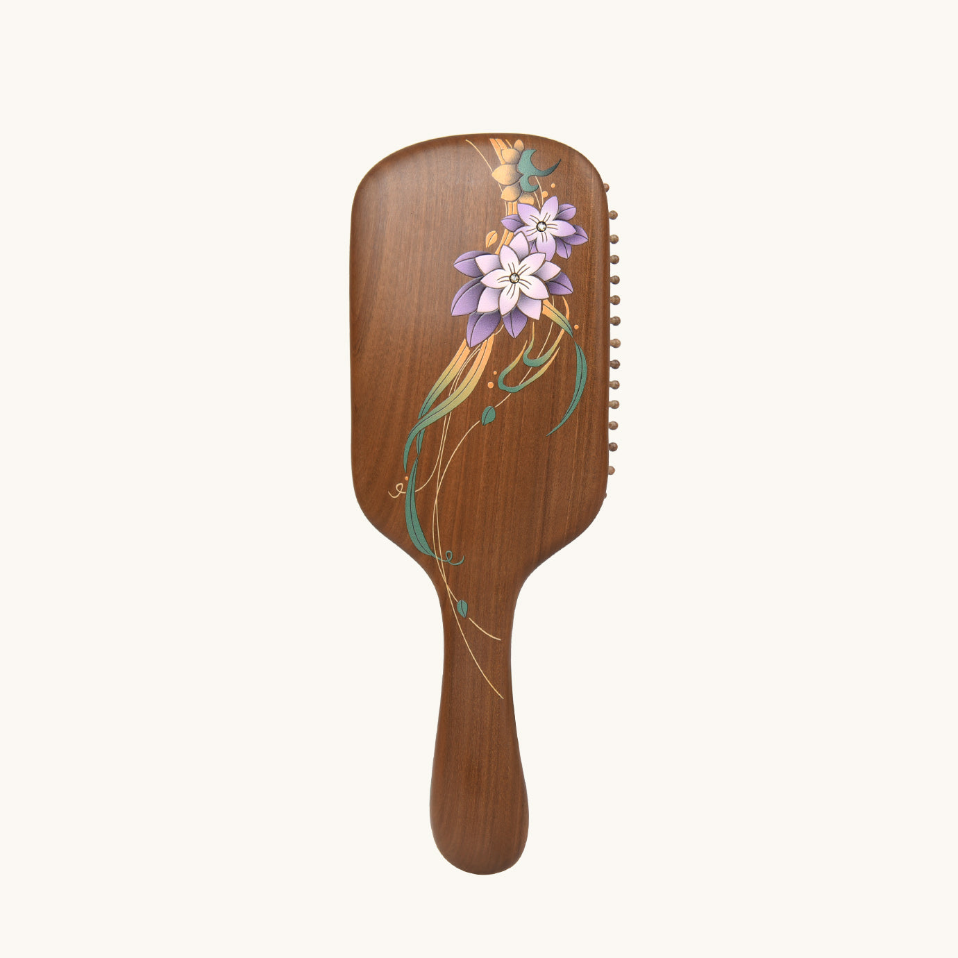 Spazzola per capelli a forma di fiore senza nome